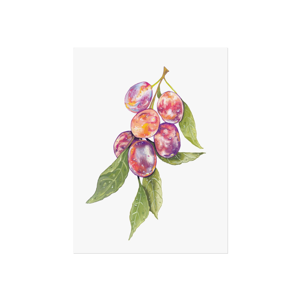 Grapes Print #2 - Original Gouache Botanical Illustration
